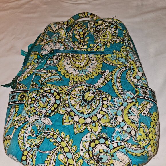 Vera Bradley Blue Tote - Picture 2 of 3